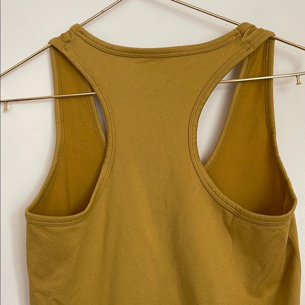 Mustard Yellow Razorback Bodysuit - Picture 3 of 5